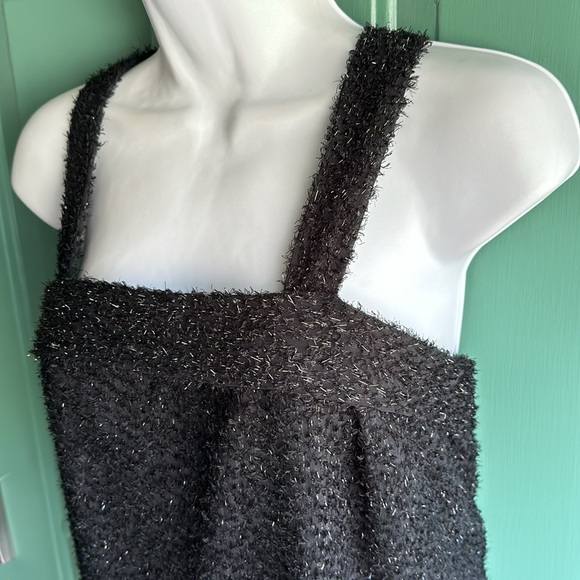 Rare John’s Girl Collectibles shimmery and fuzzy tank top! - Picture 2 of 7